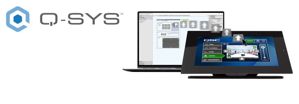 QSC（Q-sys）でAV・映像・音響を制御